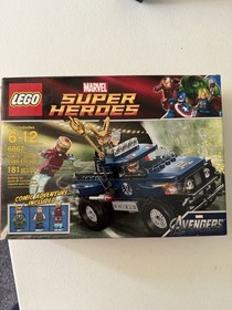 Retired LEGO Marvel Lot 6867 + 76031 + 76082 + 76058 + 76014 100% Complete