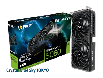PALIT GeForce RTX 5060 Infinity 2 OC 8GB NE75060V19P1-GB2063L GDDR7 28Gbps [NEW] - Image 1 of 4
