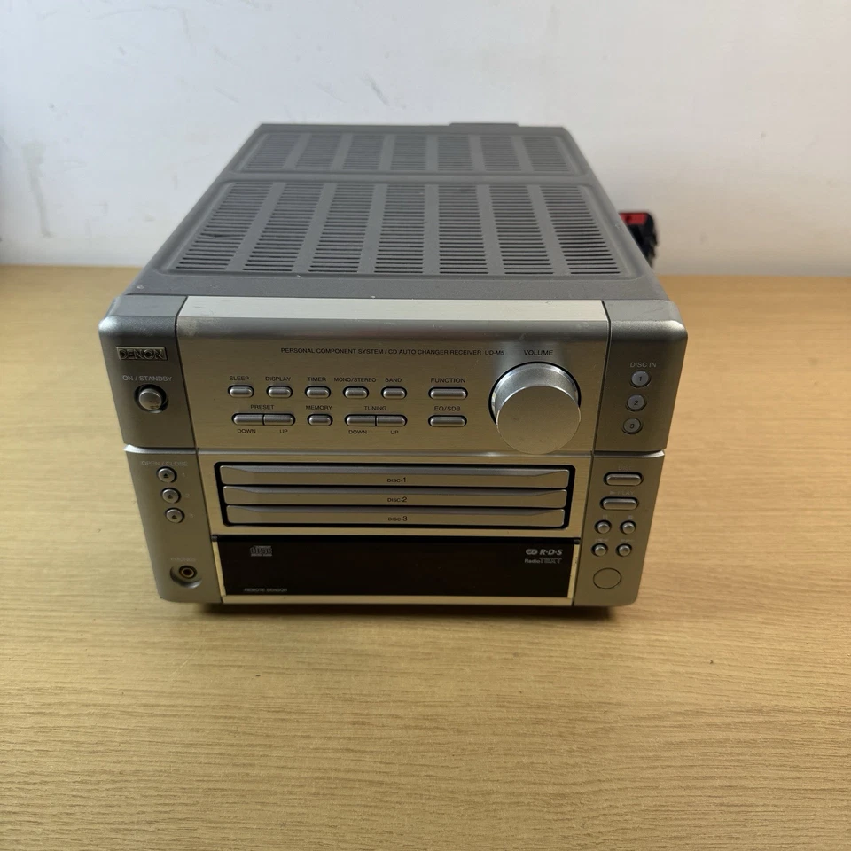 Denon UD-M5 Hi-FI Amp Tuner CD Changer FAULTY Error Spares Or Repairs - Image 1 of 4
