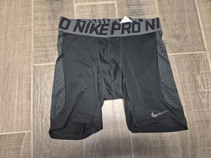 Nike Pro Compression Shorts Mens Large Black - Picture 1 of 3