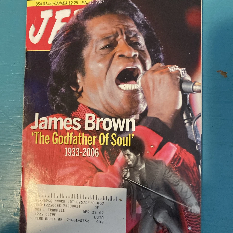 JET MAGAZINE JANUARY 15, 2007 JAMES BROWN GODFATHER OF SOUL TRIBUTE 1933-2006 - Image 1 of 1