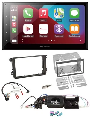 Pioneer USB Lenkrad DAB 2DIN Bluetooth Autoradio für VW Amarok Beetle EOS Caddy - Bild 1 von 4