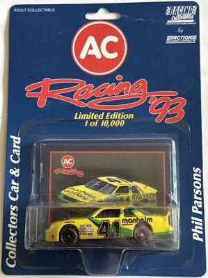 Racing Collectables 41 Phil Parsons AC Racing 1993 Nascar Manheim Auctions Chevy - Image 1 of 4