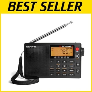 Lightweight AM/FM Shortwave Radio with NOAA Alerts – Perfect for Travelers - Picture 1 of 10
