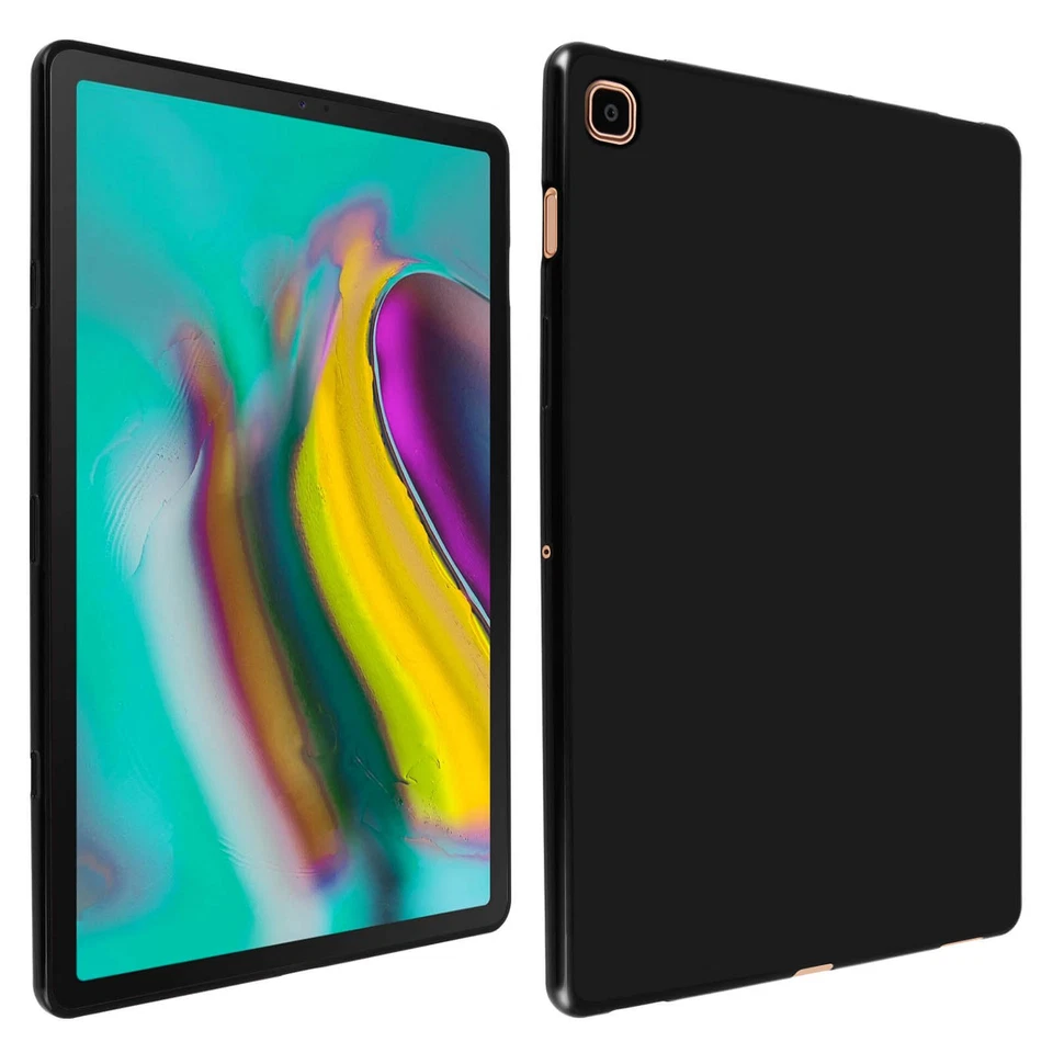 Silicone case, Glossy & matte back cover for Galaxy Tab S5e – - Image 1 of 4