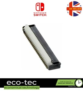 Replacement LCD Ribbon Cable ZIF Socket FPC Connector for Nintendo Switch - Picture 1 of 3