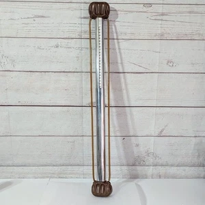 Vtg Bullworker Isometric Muscle Exercise Strength Powermeter 34” Brown Handles - Picture 1 of 15
