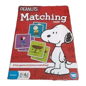 Juego a juego Peanuts Charlie Brown Snoopy Wonder Forge Memory nuevo envío desde EE. UU. - Imagen 1 de 2
