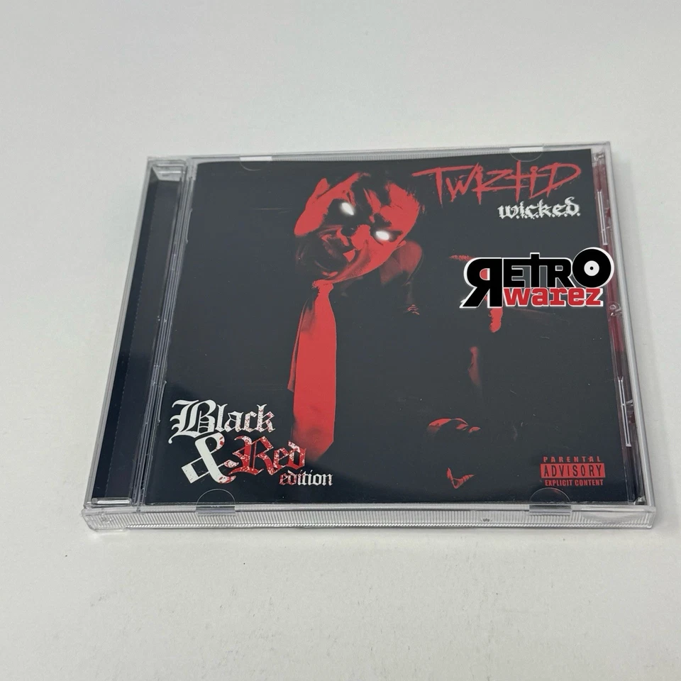 Twiztid WICKED CD MNE черно-красное издание 2019 Insane Clown Posse W.I.C.K.E.D ICP - Изображение 1 из 2