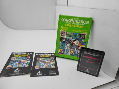 CONCENTRATION CIB GAME FOR PAL ATARI 2600 + ATARI 2600+  PLUS  RETRON 77 #F42 - Image 1 of 4