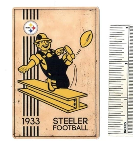 Pittsburgh Steelers Vinyl Aufkleber Stahlvorhang AFC Sticker NFL Football - Bild 1 von 2