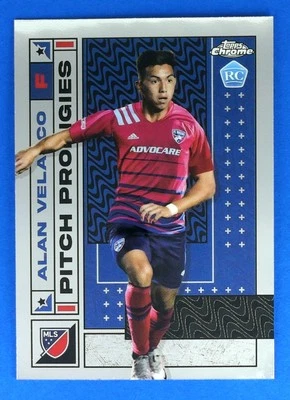 2022 Topps MLS Alan Velasco #62 SOCCER CARD Rookie FC Dallas RC - Image 1 of 2