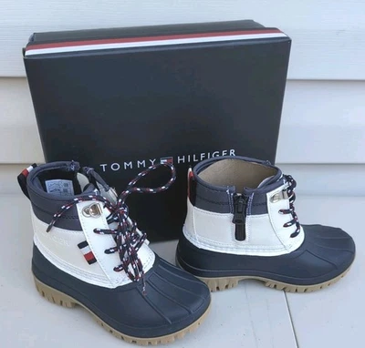 Botas de nieve Timmy Hilfiger Danni Duck para niños talla 10 forradas de piel  Foto 1 de 4