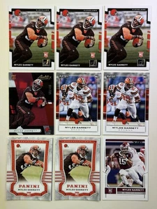 2017 Panini Myles Garrett RC 9 CARD LOT Lot Absolute /499 Donruss Playoff Score - Bild 1 von 10