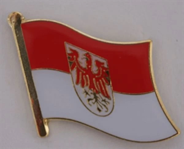 U24 Pin Flaggenpin Brandenburg Anstecker Anstecknadel Fahne Flagge