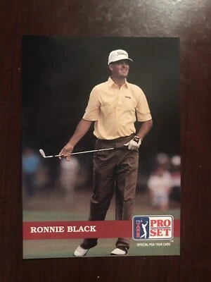 1992 Pro Set Golf #76 - Ronnie Black - Image 1 of 2