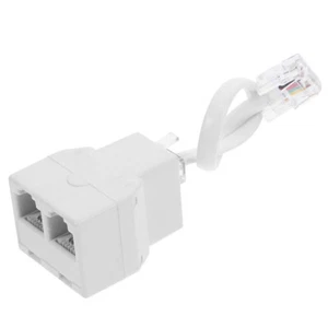 Księgarnia telefoniczna Biuro Adapter do kabla telefonicznego Rozdzielacz linii - Zdjęcie 1 z 12