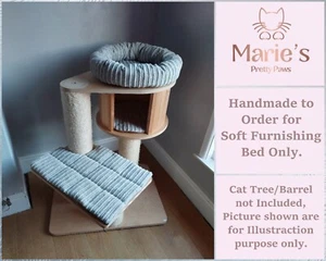 SILVER JUMBO CORDS, Pet Cat Tree Bed Replacement for Natural Paradise MAGNOLIA S - Picture 1 of 10