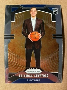 DEIVIDAS SIRVYDIS RC 2019-20 PANINI PRIZM #298 BASE PISTONI DETROIT - QUANTITÀ - Foto 1 di 1