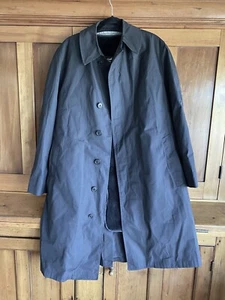 Abrigo largo usado para hombre English Squire talla 42 delineador extraíble - Imagen 1 de 5