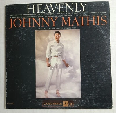 Johnny Mathis Heavenly Vintage Vinyl LP Record Album Foto 1 de 4