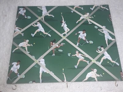 Tennis Themed Memory Board with Hooks - Image 1 of 2