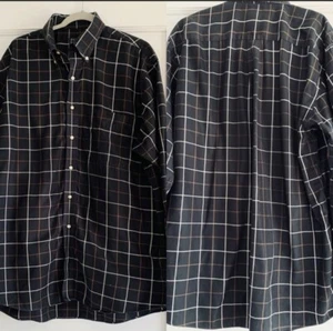JOS A BANK Men's Dress Shirt  Button-Down Long Sleeve  Plaid Casual/Business - Picture 1 of 11