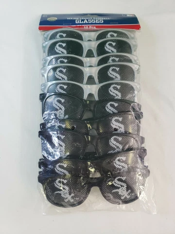 New-in-Package Major League Baseball Chicago White Sox Glasses, Set of 10 Cover
