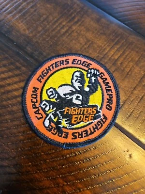 Fighters Edge Capcom Patch PlayStation 1 PSI Promotional Patch Sony 1990s - Image 1 of 2