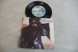 BOBBY BROWN 45T DON'T BE CRUEL PROMO STAMP EMBOSSED. - Imagen 1 de 5