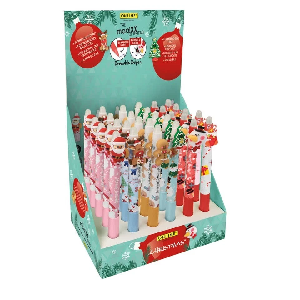 Online Gelschreiber Magixx Fun Christmas Schneemann Nikolaus Rentier Weihnachten