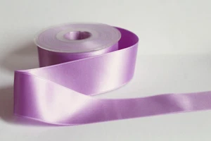 Satinband 4 cm breit Flieder Meterware Schleifenband Dekoband Geschenkband - Bild 1 von 5