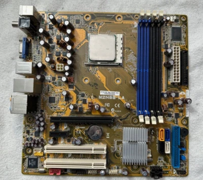 Mainboard Motherboard Compaq M2N6B-LA - Sockel AM2 - Rev. 2.00 - inkl. CPU .. - Bild 1 von 3