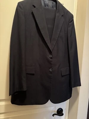 Traje para hombre Chadmore azul marino mezcla de lana, 42L Foto 1 de 4