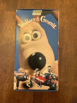 Wallace and Gromit Box Set VHS 1996 3 Tape Set BBC Video - VINTAGE 90s Collector - Image 1 of 4