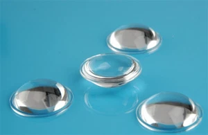 Optical Focal Length 20-40mm LED Optics Glass Plano Convex Condenser Lens 5PCS - Picture 1 of 3