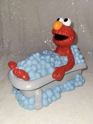 Grifo de seguridad para niños Elmo Bubbles Sesame Street cubierta bañera de agua 2007 Foto 1 de 4