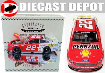 JOEY LOGANO 2020 DARLINGTON RETRO RETRO ACCIÓN 1/24 Foto 1 de 4