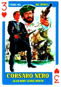 Corsaro Nero, Terence Hill, Bud Spencer, Piratenfilm Sammel-/Spielkarte - Bild 1 von 1