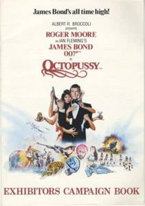 Octopussy Original Pressbook 40 pages James Bond 007 Roger Moore Maud Adams 1983 - Picture 1 of 3