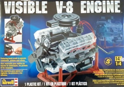 Visible V-8 Engine in 1:4 scale  |  not 1:8 1:6  |  factory sealed - Image 1 of 4
