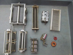 Lot of Tuner Capacitors + Other Radio Parts E.F. Johnson, Hammerlund, Etc - Picture 1 of 6