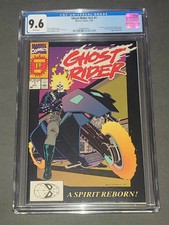 Ghost Rider 1 #v2 CGC 9.6 WP 1st App Dan Ketch Deathwatch White Pages