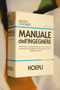 MANUALE DELL'INGEGNERE HOEPLI - Foto 1 di 6