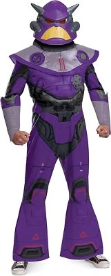 Zurg 豪华迪士尼光年电影外星人幻想装扮万圣节成人服装 — 第 1/2 张图片