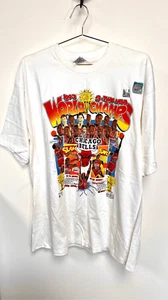 VTG Salem Sportswear Mens NBA Chicago Bulls Michael Air Jordan T-Shirt XXL NOS - Picture 1 of 12