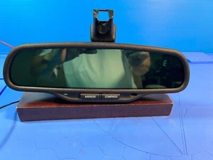 00-02 CADILLAC DeVille / SEVILLE AUTO DIMMING COMP REAR VIEW MIRROR - Bild 1 von 9