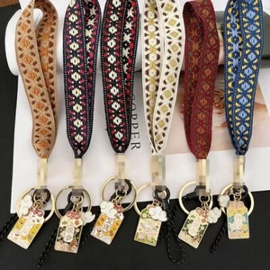 Hang Rope Mobile Phone Straps Mobile Phone Lanyard Knitting Wrist Rope - Afbeelding 1 van 12