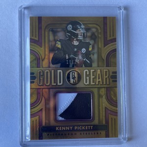Kenny Pickett 2023 Panini Gold Standard Gold Gear 2 Color Patch /24
