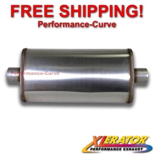 Xlerator Performance Muffler Stainless 3" ID - 5X11 Oval - 22" Body - XS2579 - Picture 1 of 4